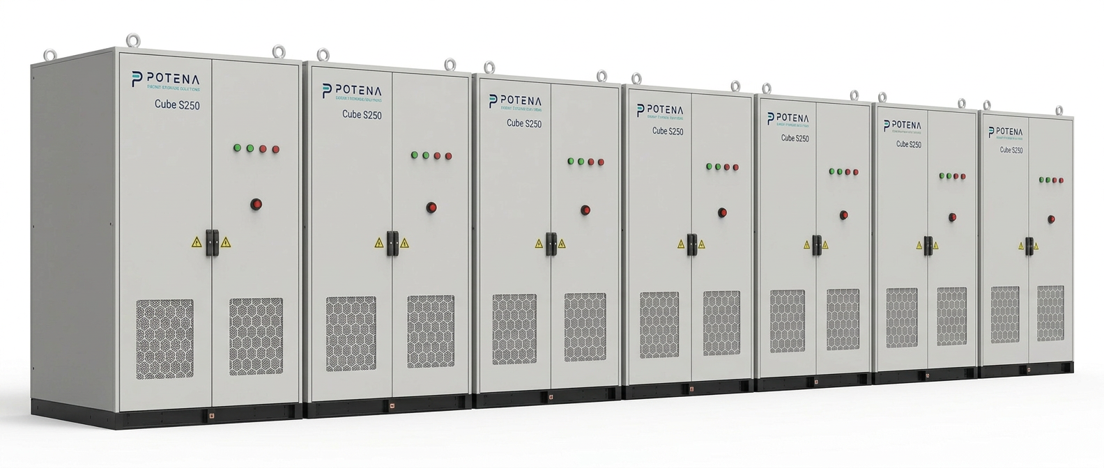 Potena Cube S250 (POT-Cube-S250/522 EU) units linked in parallel